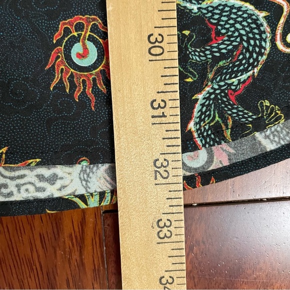 RVCA Neon Dragon Button Up Shirt Asian Artsy B18  Men's Sz XXL NWT B18 - Picture 13 of 13